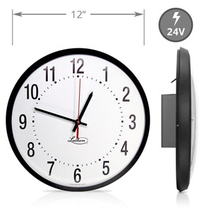 Lathem wall clock